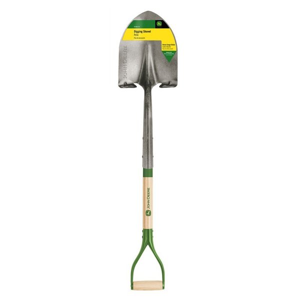 John Deere 42 in Digging Shovel, Steel, Wood Handle PRY-RBA-SP-JD